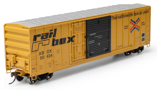 Athearn ~ HO Scale ~ 50' FMC 5277 Combo Door Box Car ~ Railbox ABOX #50404 ~ 2123