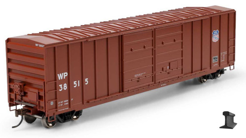 Athearn ~ HO Scale ~ 50' FMC 5077 Centered Double Door Box Car ~ Union Pacific WP #38515 ~ 2911