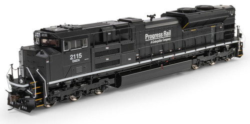 Athearn Genesis ~ HO Scale ~ SD70ACe ~ EMD Demonstrator EMDX #2115 ~ DC Version ~ 75560