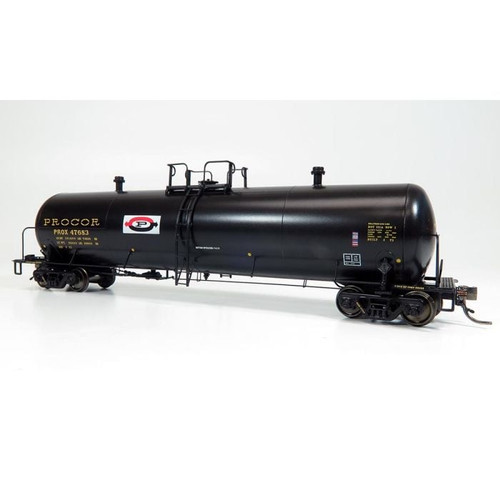 Rapido ~ HO Scale ~ Procor GP20 20,000-Gallon Tank Car ~ As Delivered Split P Logo ~ Procor PROX #47683 ~ 135003-47683