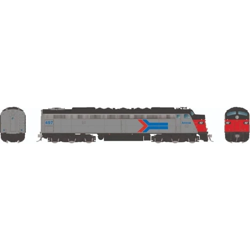 Rapido ~ HO Scale ~ EMD E8A w/HEP ~ Amtrak AMTK #497 ~ Phase 1 ~ DC ~ 028301