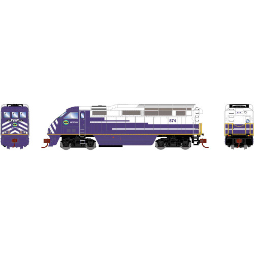 Athearn ~ N Scale ~ F59 PHI ~ Metrolink SCAX #874 ~ DCC Sound ~ 15970