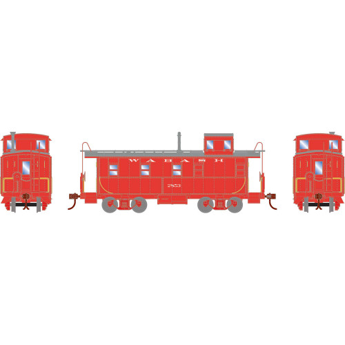 Athearn ~ HO Scale ~ Cupola Caboose ~ Wabash WAB #2853 ~ 74034