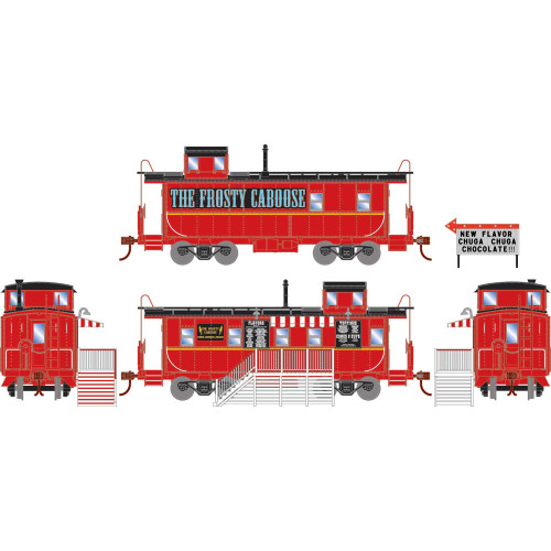 Athearn ~ HO Scale ~ Concession Caboose ~ Chesapeake & Ohio C&O ~ 74039