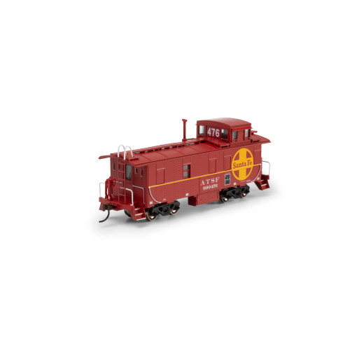 Athearn ~ HO Scale ~ Cupola Caboose ~ Santa Fe ATSF #999476 ~ 74028