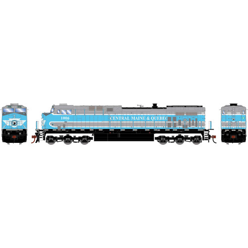Athearn ~ HO Scale ~ AC4400CW ~ Central Maine & Quebec CMQ #1006 ~ DC ~ 2574