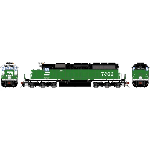 Athearn ~ HO Scale ~ SD40G ~ Burlington Northern BN #7302 ~ DCC Sound ~ 2861