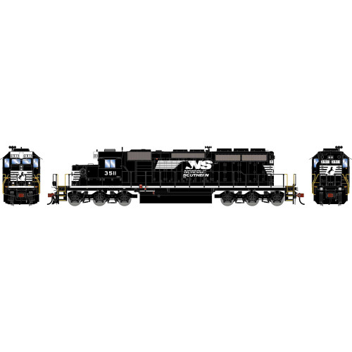 Athearn ~ HO Scale ~ SD40-2 ~ Norfolk Southern NS #3511 Ex-BN 2010s ~ DCC Sound ~ 2983