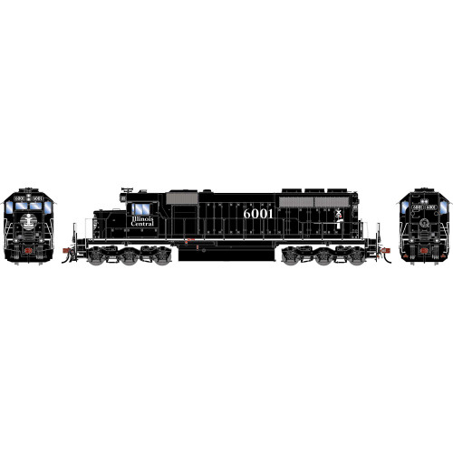 Athearn ~ HO Scale ~ SD40R ~ Illinois Central IC #6001 OLS ~ DCC Sound ~ 2863