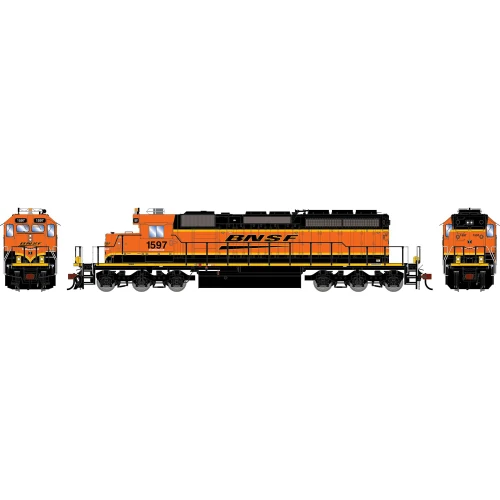Athearn ~ HO Scale ~ SD40-2 ~ BNSF #1597 H4 ~ DC ~ 2959