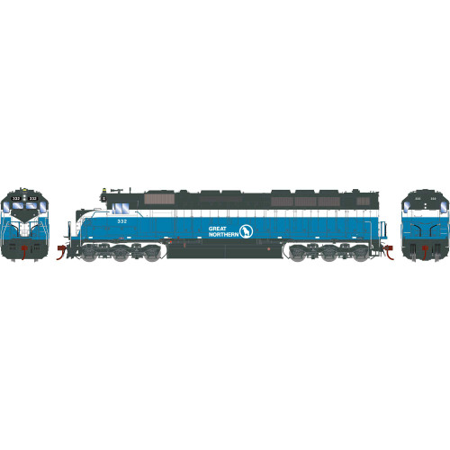 Athearn Genesis ~ HO Scale ~ SDP45 ~ Great Northern GN #332 ~ DC ~ 2005