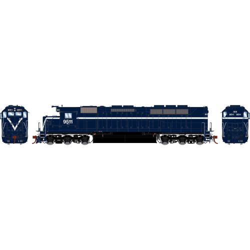 Athearn Genesis ~ HO Scale ~ SDP45 ~ Morrison-Knudsen MKCX #9511 ~ DCC Sound ~ 2030