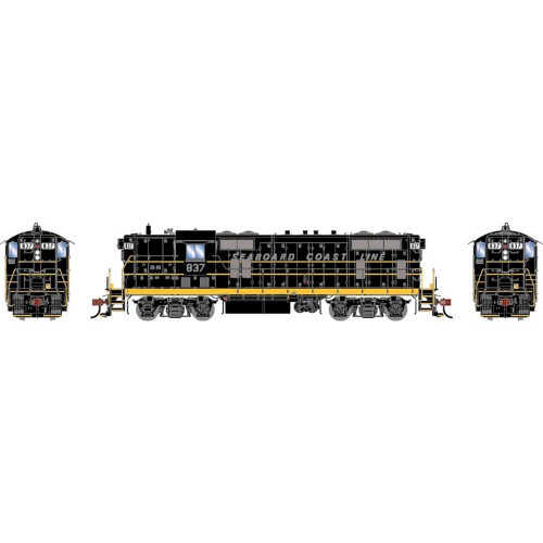 Athearn Genesis ~ HO Scale ~ GP7 ~ Seaboard Coast Line SCL #837 ~ DC ~ 2283