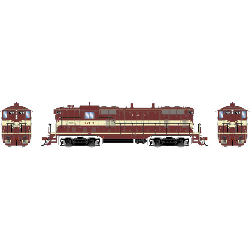 Athearn Genesis ~ HO Scale ~ GP7L ~ Louisville & Nashville LN #1704 ~ DCC Sound ~ 2325
