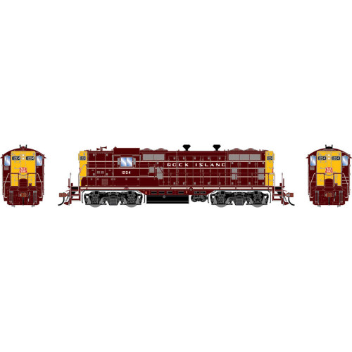 Athearn Genesis ~ HO Scale ~ GP7 ~ Rock Island RI #1204 ~ DC ~ 2278