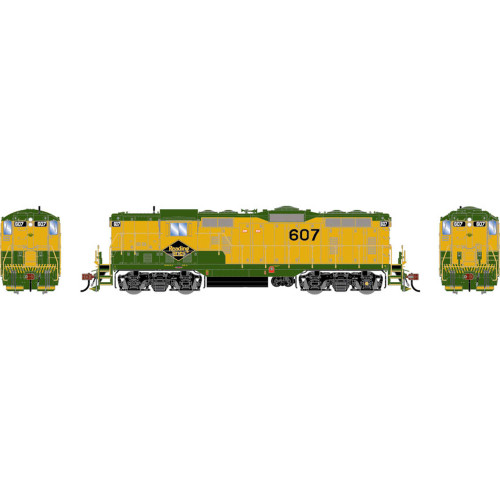 Athearn Genesis ~ HO Scale ~ GP7 ~ Reading RDG #607 ~ DC ~ 2286