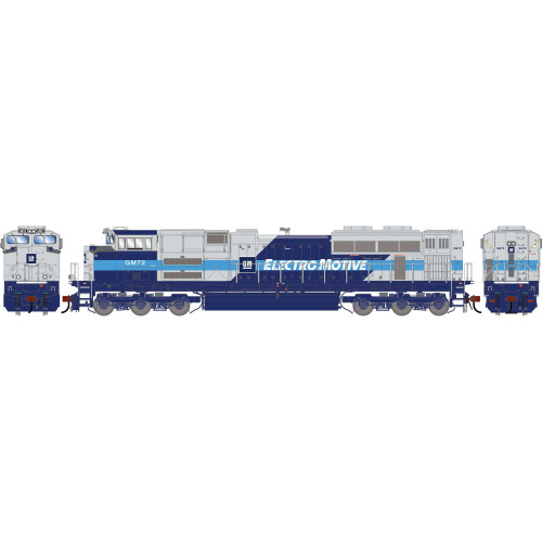 Athearn Genesis ~ HO Scale ~ SD70ACE ~ EMD Demonstrator EMDX ~ DCC Sound ~ 2099