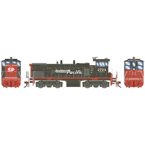 Athearn Genesis ~ HO Scale ~ MP15AC ~ Southern Pacific SP #2724 Speed Letter ~ DC ~ 2509