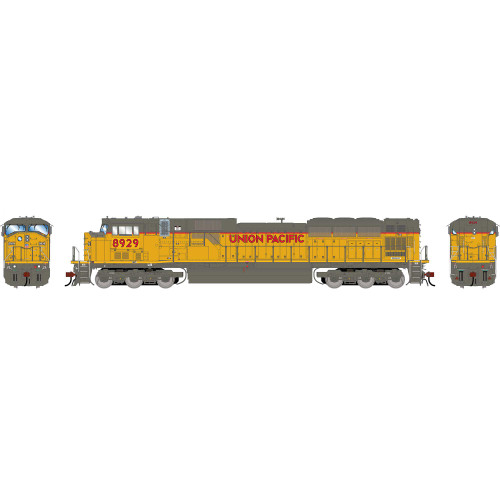 Athearn Genesis ~ HO Scale ~ SD90MAC-H PH I ~ Union Pacific UP #8929 ~ DC ~ 2552