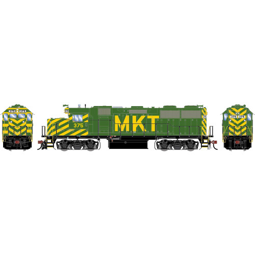 Athearn Genesis ~ HO Scale ~ GP39-2 PH III ~ MKT #375 ~ DCC Sound ~ 2416