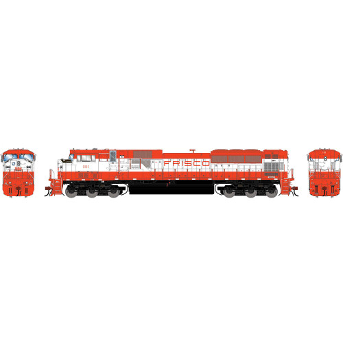 Athearn Genesis ~ HO Scale ~ SD90MAC-H PH I ~ Frisco SFSF #1111 ~ Legendary Liveries ~ DCC Sound ~ 2585