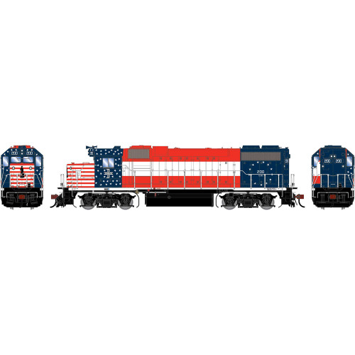 Athearn Genesis ~ HO Scale ~ GP38-2 ~ Boston & Maine BM #200 ~ DC Version ~ 2647