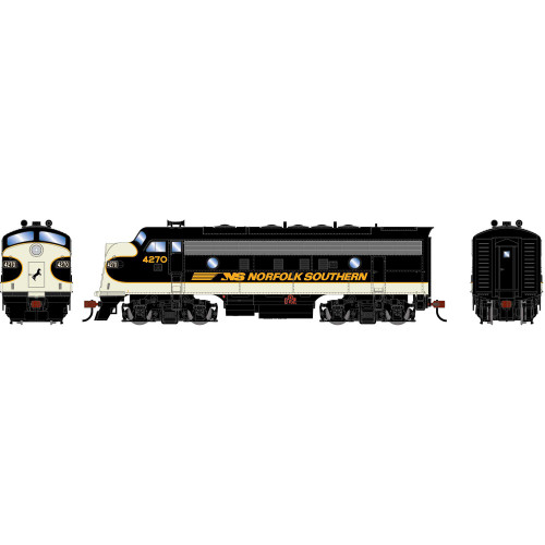 Athearn Roundhouse ~ HO Scale ~ F7A ~ Norfolk Southern NS #4270 ~ DC Version ~ 3505