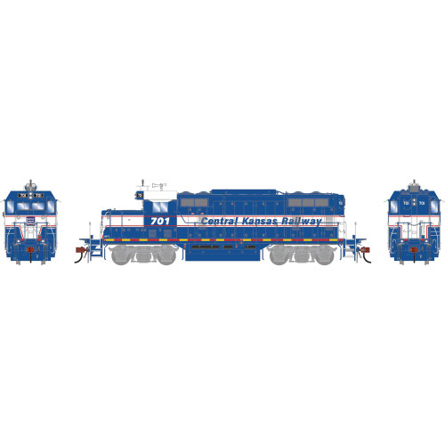 Athearn Genesis ~ HO Scale ~ GP7u ~ Central Kansas Railway CKRY #701 ~ DCC Sound ~ 1499