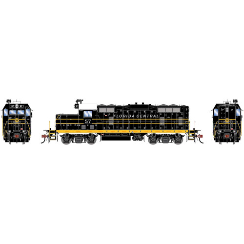 Athearn Genesis ~ HO Scale ~ GP7u ~ Florida Central FCEN #57 ~ DCC Sound ~ 1501