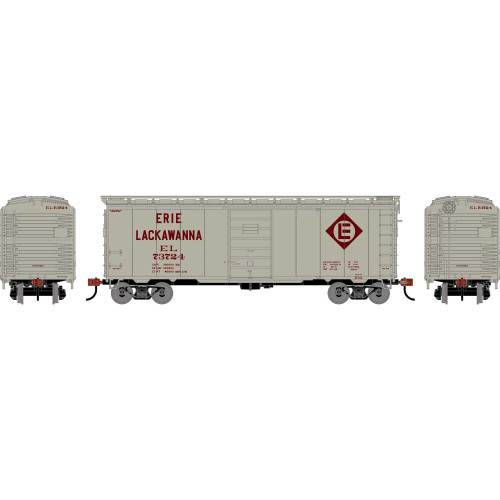 Athearn ~ HO Scale ~ 40' Superior Door Box Car ~ Erie Lackawanna EL #73724 ~ 2624