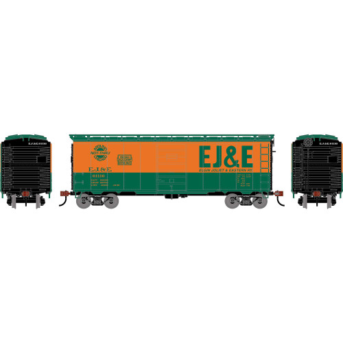 Athearn ~ HO Scale ~ 40' Superior Door Box Car ~ Elgin, Joliet & Eastern EJE #61116 ~ 2627
