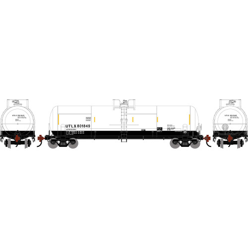 Athearn ~ HO Scale ~ RTC 20,900 Gallon Acid Tank Car ~ UTLX #801849 White ~ 2769