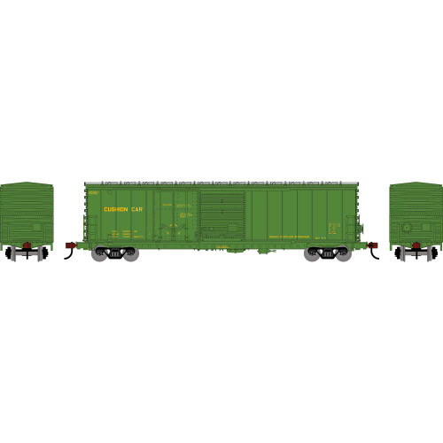 Athearn ~ HO Scale ~ 50' ACF Combination Door Box Car ~ Data Only Green ~ 3045
