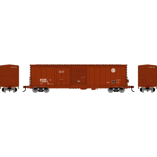 Athearn ~ HO Scale ~ 50' ACF Combination Door Box Car ~ BNSF #712624 ~ 3027