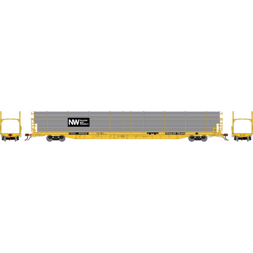Athearn Genesis ~ HO Scale ~ F89F Bi-Level Auto Rack ~ Norfolk & Western NW #910533 TTBX ~ Legendary Liveries ~ 1784