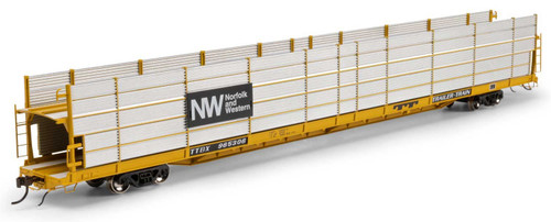 Athearn Genesis ~ HO Scale ~ F89F Bi-Level Auto Rack ~ Norfolk & Western NW #965306 TTBX ~ Legendary Liveries ~ 1786