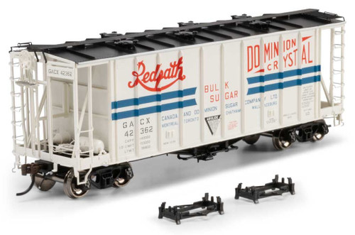 Athearn Genesis ~ HO Scale ~ GATC 2600 Airslide Covered Hopper ~ GACX #42362 Redpath ~ 2142