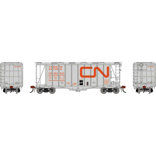 Athearn Genesis ~ HO Scale ~ GATC 2600 Airslide Covered Hopper ~ Canadian National CN #392005 ~ 2129