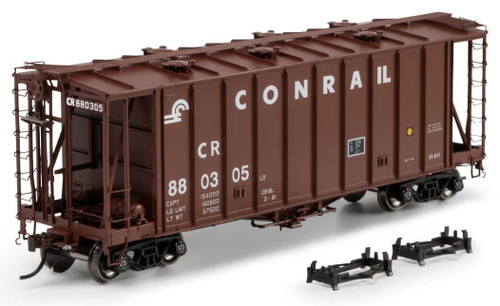 Athearn Genesis ~ HO Scale ~ GATC 2600 Airslide Covered Hopper ~ Conrail CR #880305 ~ 2121