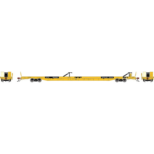Athearn Genesis ~ HO Scale ~ F89-F Flat Car ~ Trailer Train XTTX #150252 Yellow ~ 2236