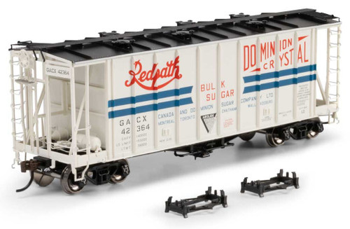 Athearn Genesis ~ HO Scale ~ GATC 2600 Airslide Covered Hopper ~ GACX #42364 Redpath ~ 2144