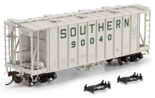 Athearn Genesis ~ HO Scale ~ GATC 2600 Airslide Covered Hopper ~ Southern Railway SOU #90040 ~ 2126