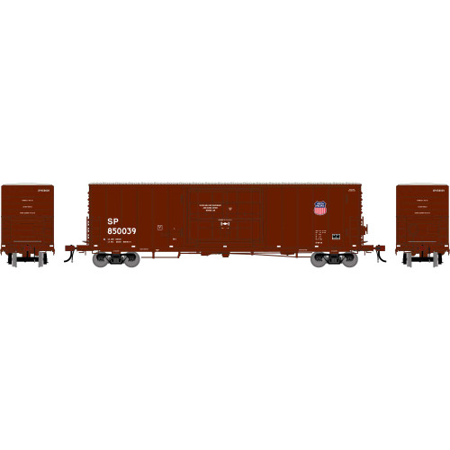 Athearn Genesis ~ HO Scale ~ 50' PC&F Box Car w/14' Plug Door ~ Southern Pacific SP #850039 ~ 2213