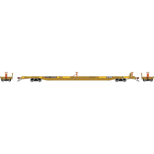 Athearn Genesis ~ HO Scale ~ F89-F Flat Car ~ Trailer Train WTTX #930102 Twin 45 ~ 2244