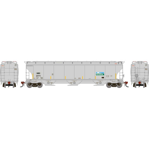 Athearn Genesis ~ HO Scale ~ Trinity 5161 Covered Hopper ~ Iowa Interstate IAIS #3771 ~ 2708
