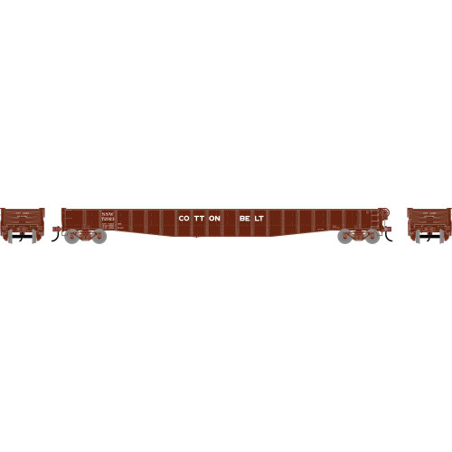 Athearn ~ HO Scale ~ 65' Mill Gondola ~ Cotton Belt SSW #72023 ~ 1944