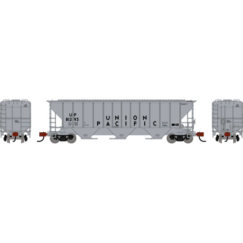 Athearn ~ N Scale ~ PS 4427 Covered Hopper ~ Union Pacific UP #81293 ~ 2380