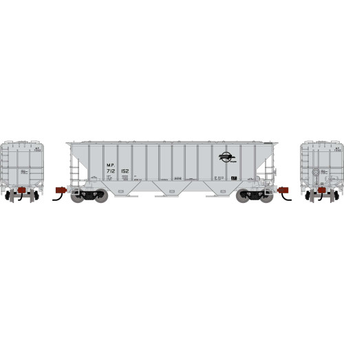 Athearn ~ N Scale ~ PS 4427 Covered Hopper ~ Missouri Pacific MP #712152 ~ 2390