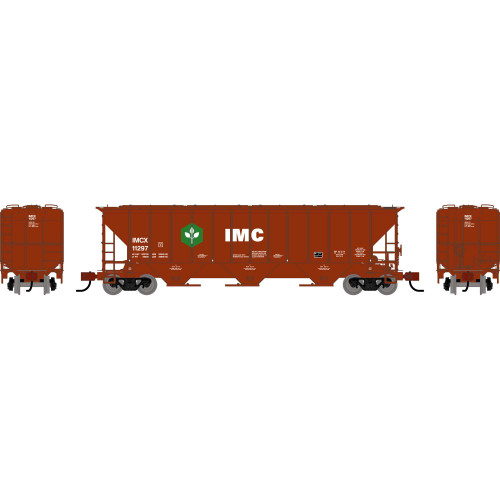 Athearn ~ N Scale ~ PS 4427 Covered Hopper ~ Mosaic IMCX #11297 ~ 2391