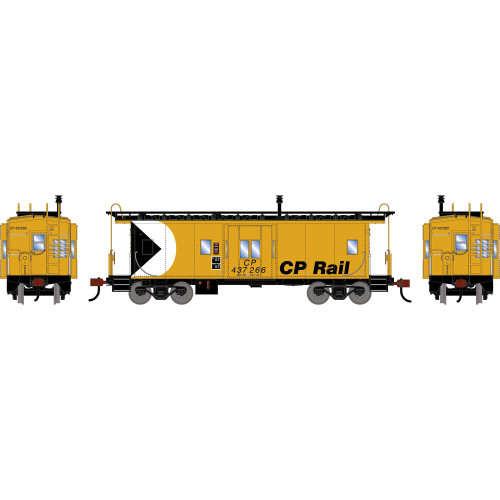 Athearn ~ HO Scale ~ Bay Window Caboose ~ Canadian Pacific CP #437266 ~ 3157